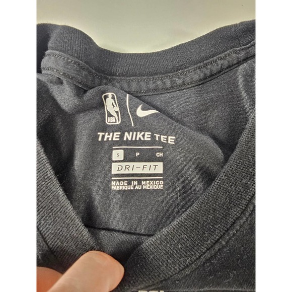 Rare Houston rockets Nike dri fit t shirt size small heathered black - Picture 3 of 5